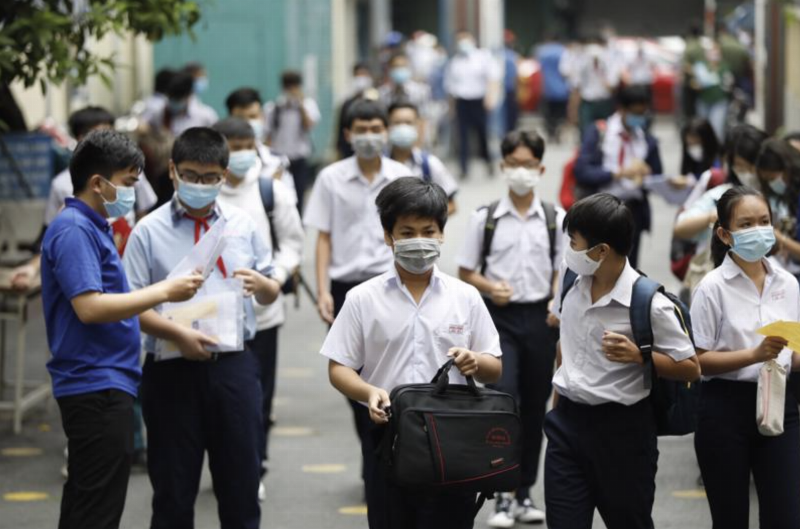 Sơ đồ minh họa cấu trúc điển hình của đề thi đại học kinh tế TP HCM